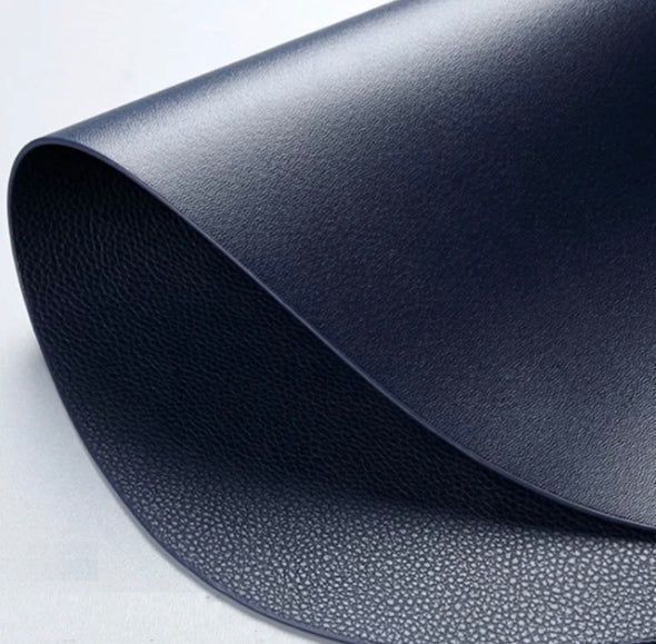 Premium Hand-cut Leather Coaster and Placemat set - Little Marylebone