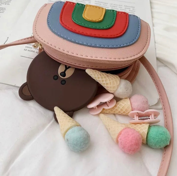 Rainbow bag in luxury matte includes Free delivery for UK Mainland - Little Marylebone